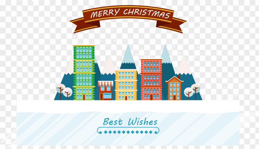 City View Christmas Card PNG