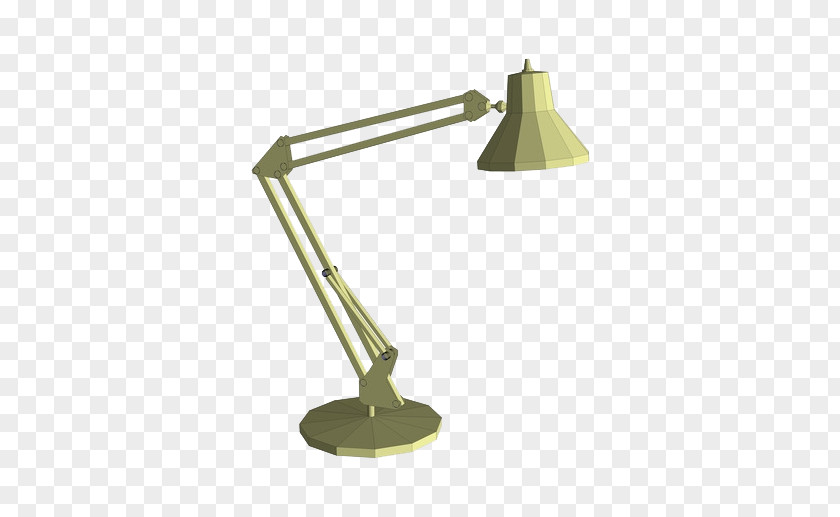 Green Scalable Lamp Lampe De Bureau 3D Modeling SketchUp PNG