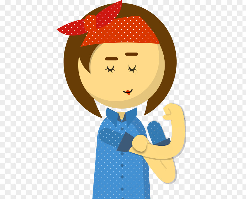 Rosie The Riveter Clip Art Image Illustration Vector Graphics PNG