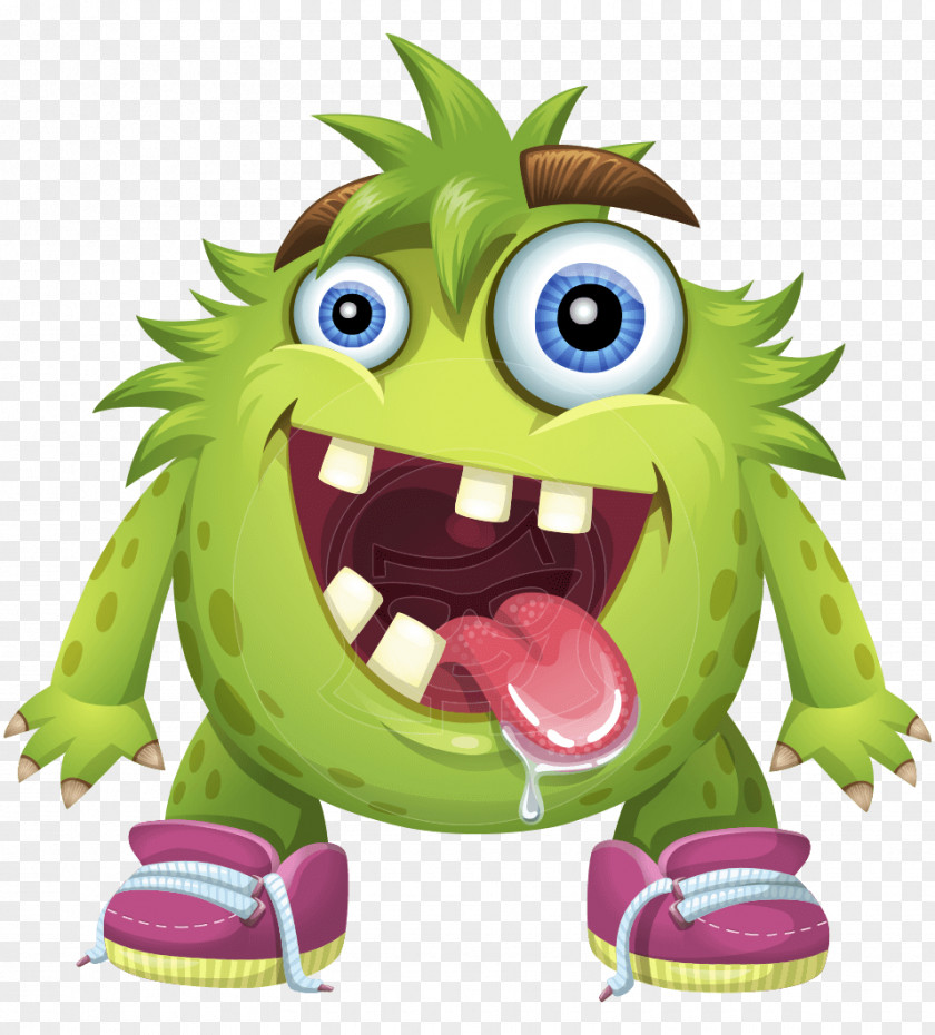 Super Cute Monster Collection Cartoon Comics Clip Art PNG