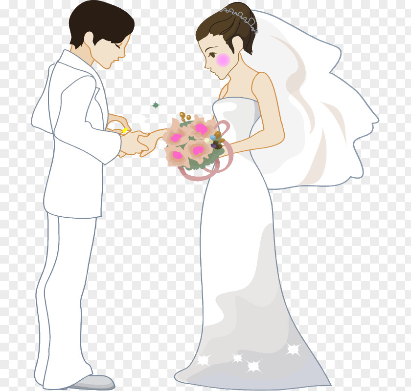 Wedding Ring Illustration PNG