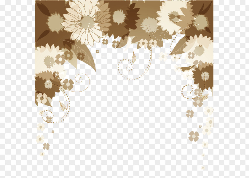 Daisy Lace Hand-painted Abstract Background Abstraction PNG