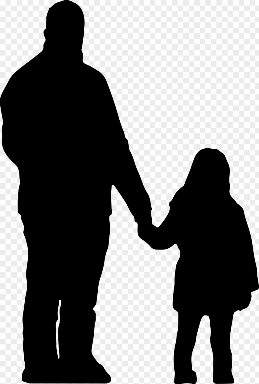 Father Daughter Silhouette Parent Clip Art PNG