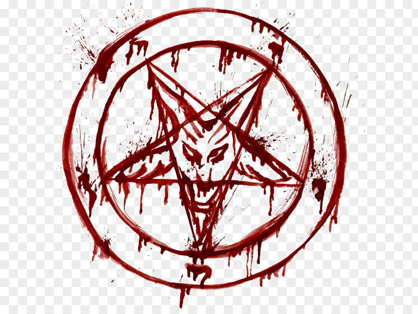 Hand Drawn Stars Sigil Of Baphomet Lucifer Pentagram PNG