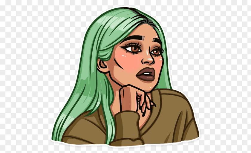 Kylie Jenner Keeping Up With The Kardashians Sticker Drawing PNG