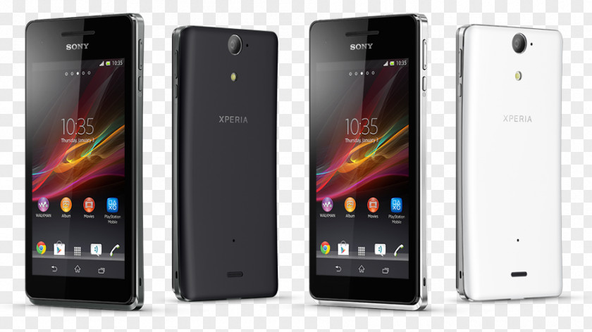 Smartphone Sony Xperia ZL Z1 L Mobile PNG