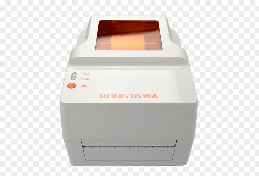 Barcode Printer Laser Printing PNG