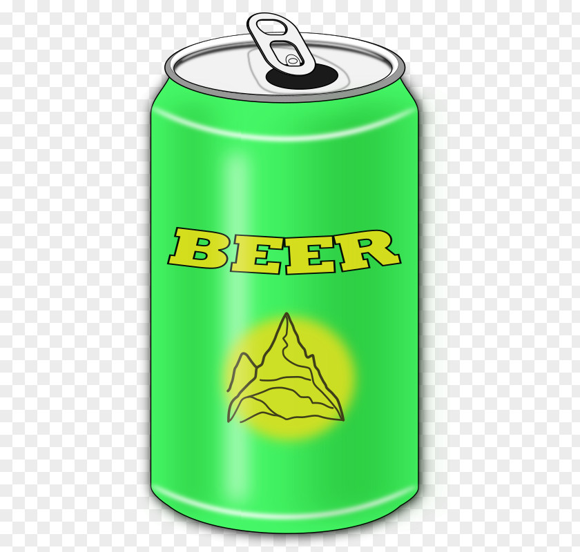 Canned Beer Fizzy Drinks Drink Can Clip Art PNG
