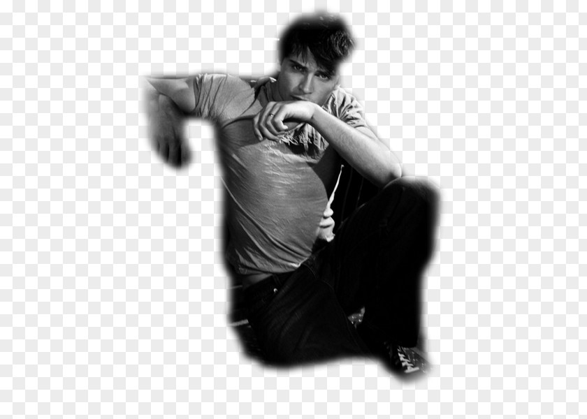 Man Black And White PNG