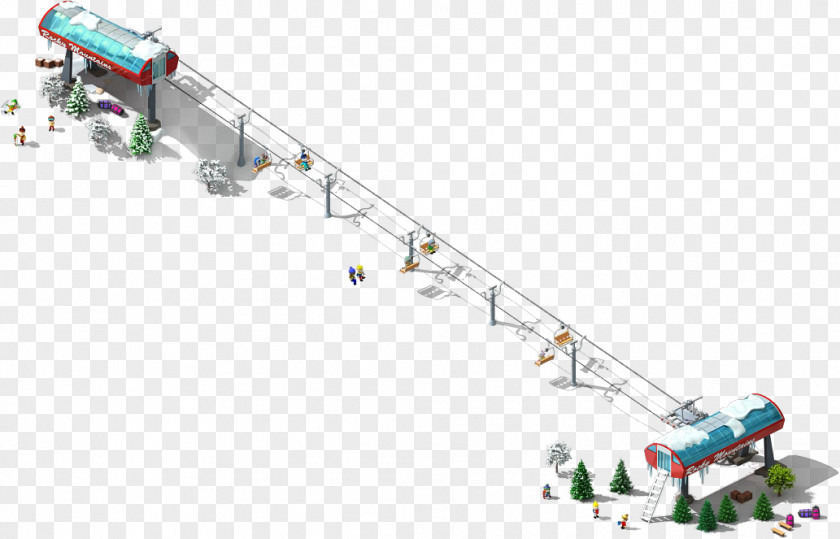 Skiing Ski Lift Chairlift PNG