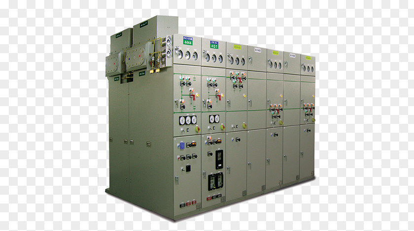 Substation Switch Circuit Breaker Switchgear Gasisolierte Schaltanlage Electrical Electricity PNG
