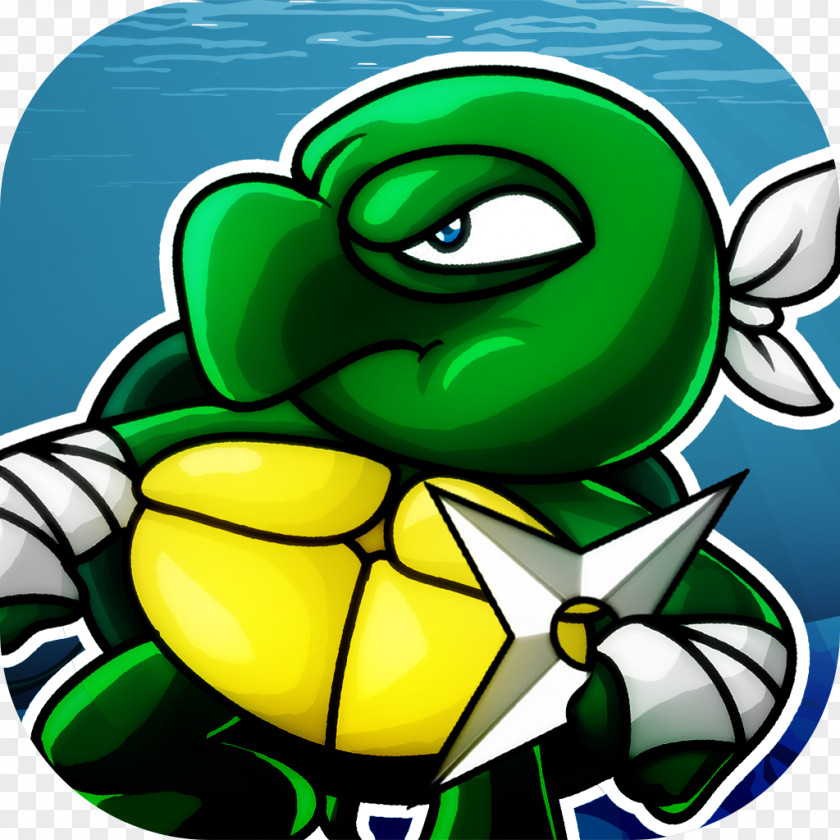 Turtle Green Character Clip Art PNG