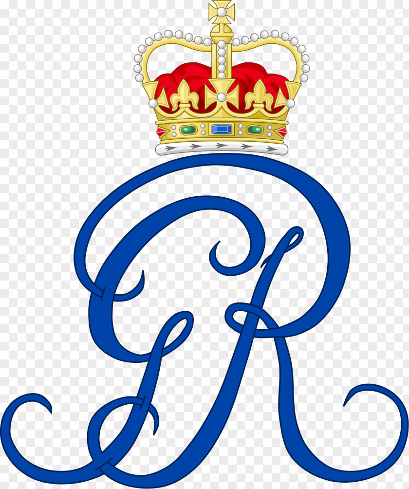 United Kingdom Royal Cypher Queen Regnant Monarch British Family PNG