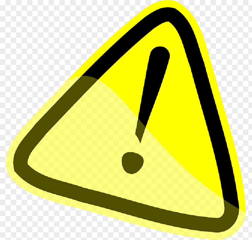 Yellow Mark Clip Art Warning Sign Openclipart Hazard Symbol PNG