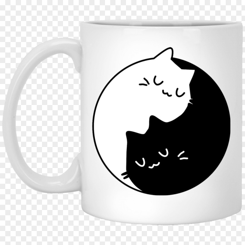 Cat Kitten T-shirt Yin And Yang Felidae PNG