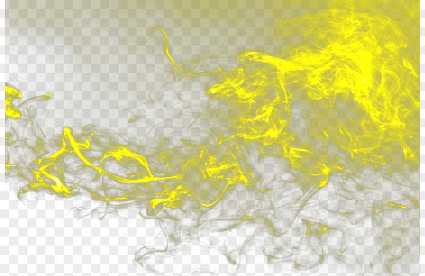 Graphic Design Yellow PNG design , smoke, yellow smoke illustration clipart PNG