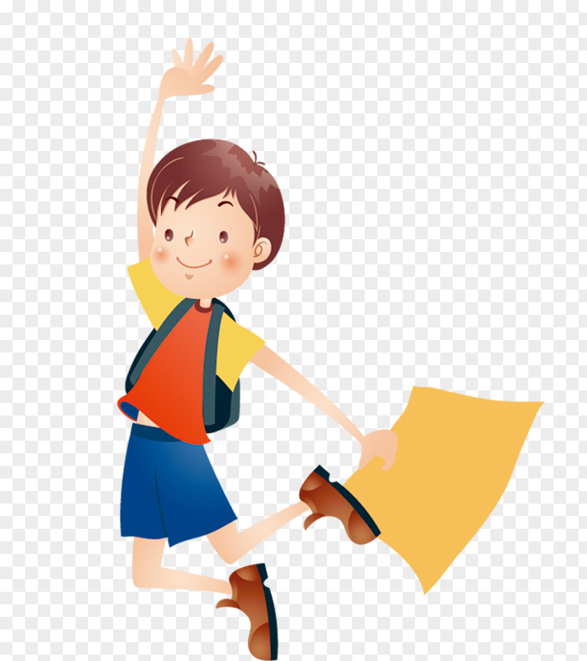 Jumping Boy Child Cartoon PNG