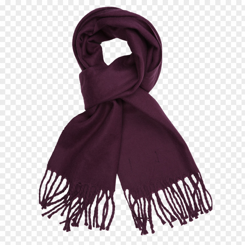 Purple Scarf Cashmere Wool Clothing Sweater PNG