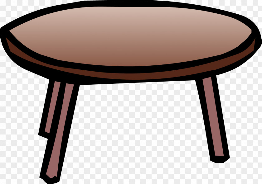 Table Club Penguin Coffee Tables Clip Art PNG