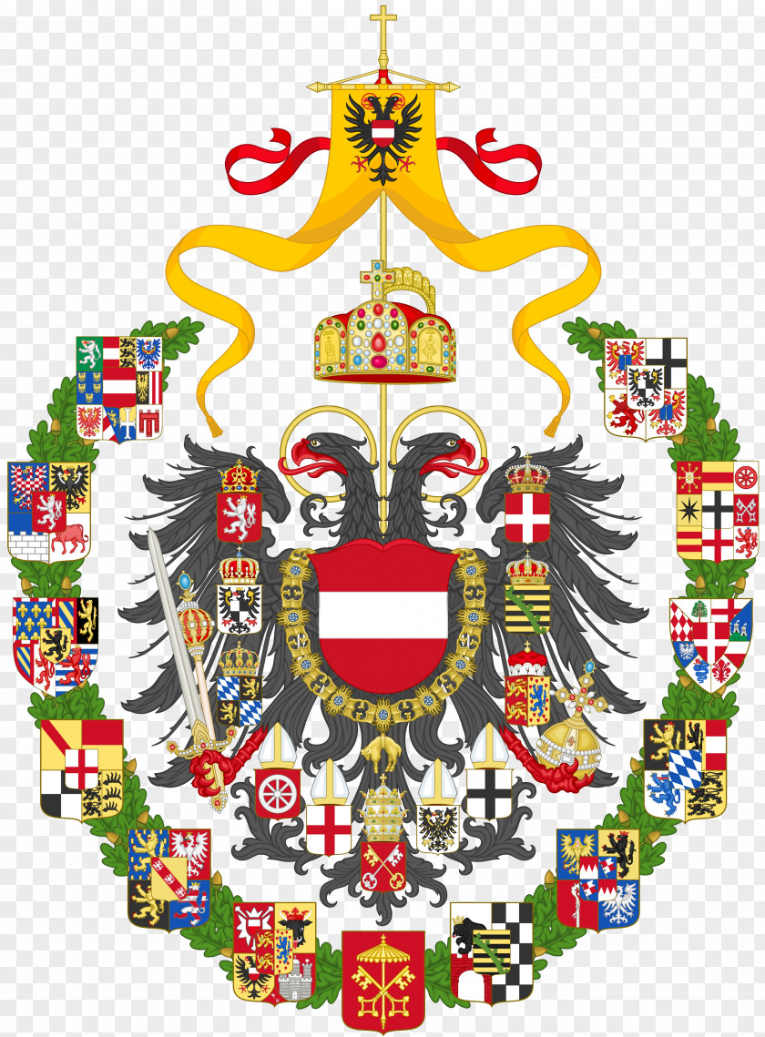 Divided Vector Holy Roman Empire House Of Habsburg Dreh Dich Nicht Um: Emperor Coat Arms PNG