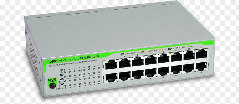 Network Switch Allied Telesis Gigabit Ethernet Computer Port PNG