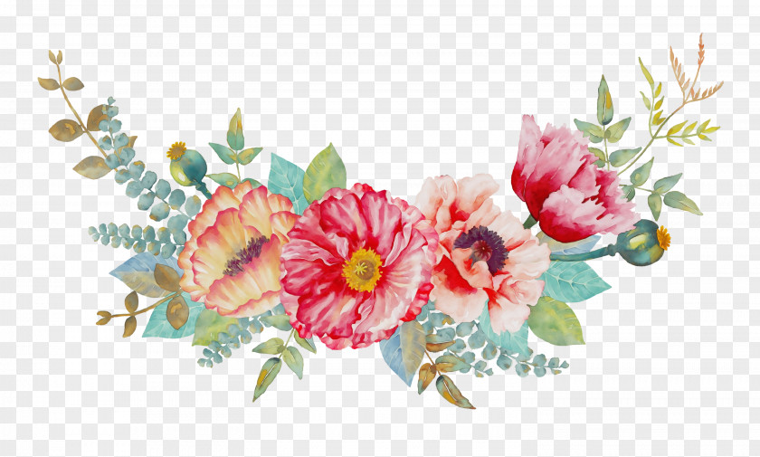 Prickly Rose Floral Design PNG