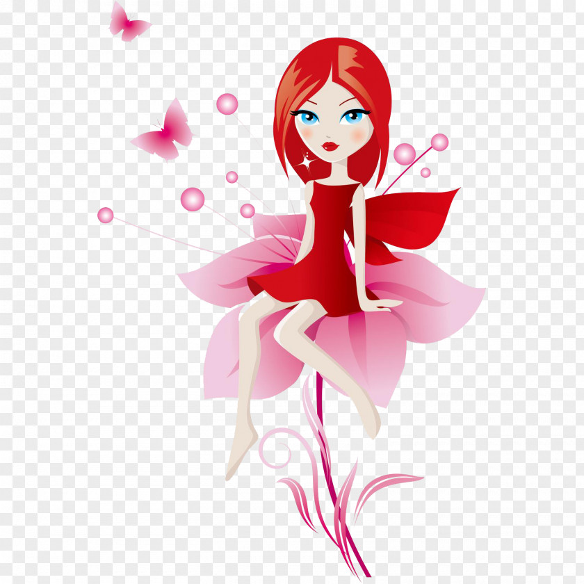 Stock Photography Girl Illustration PNG photography Illustration, Cartoon fairy maiden clipart PNG