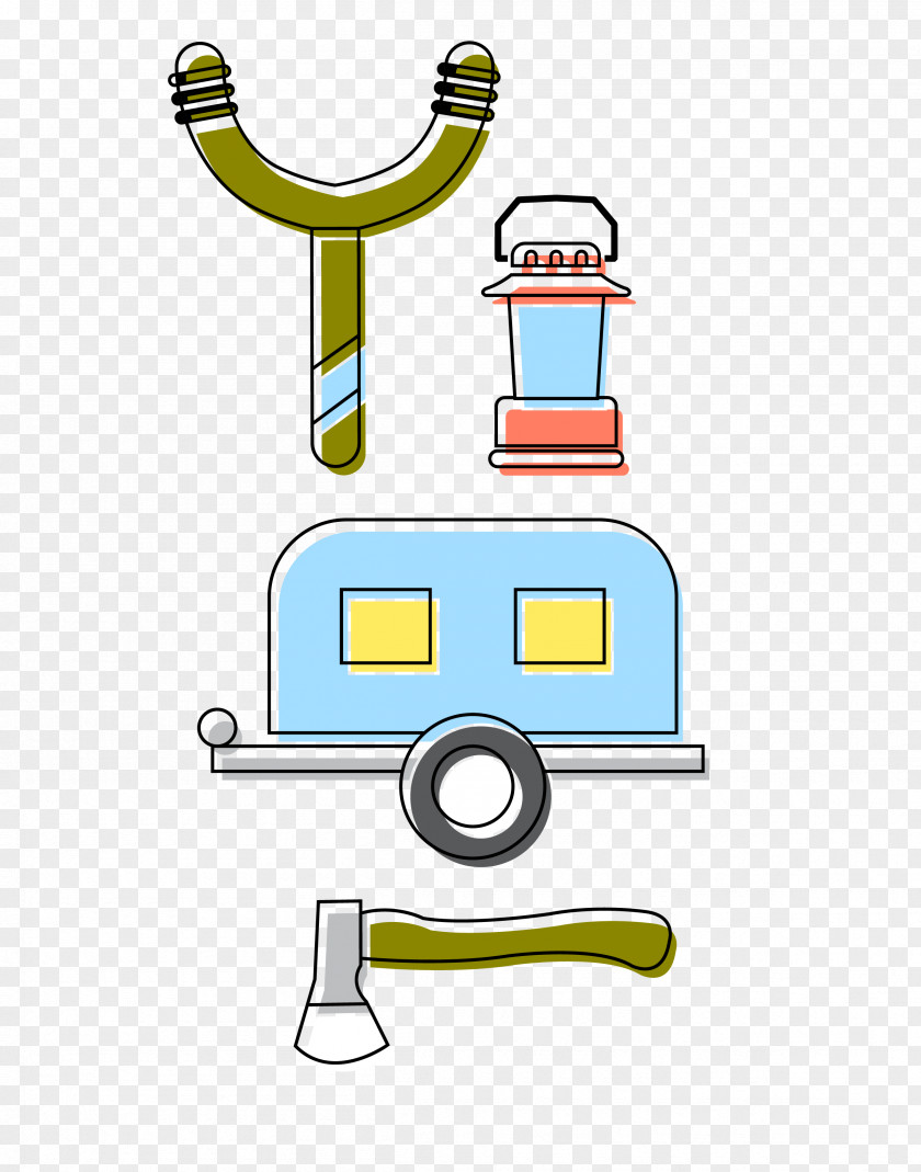 Vector Slingshot Ax Barbecue Euclidean Icon PNG