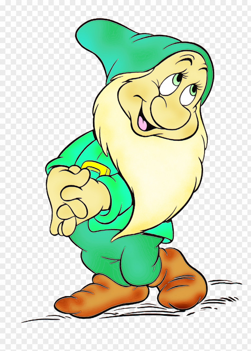 Bashful Sneezy Dopey Grumpy Seven Dwarfs PNG