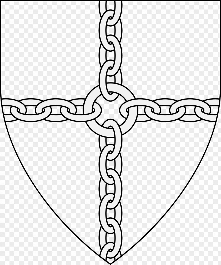 Chains Art Heraldry Saltire Christian Cross Fess PNG