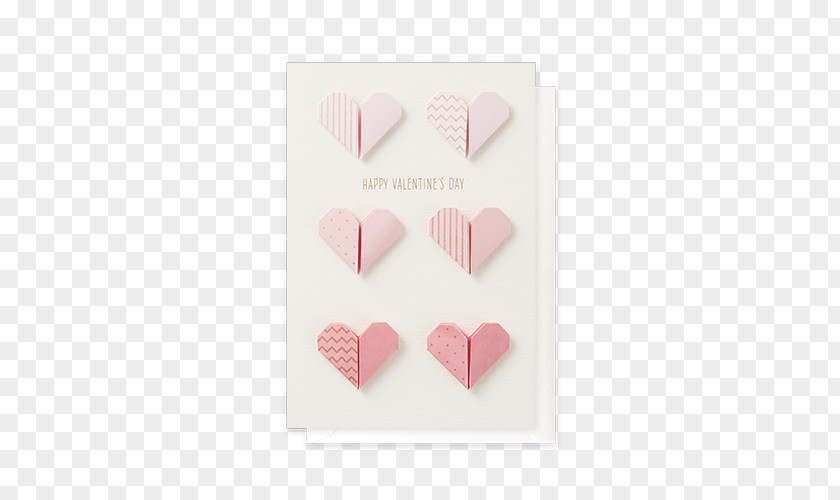 Electronic Greeting Card Day Paper Pink M Heart M-095 PNG