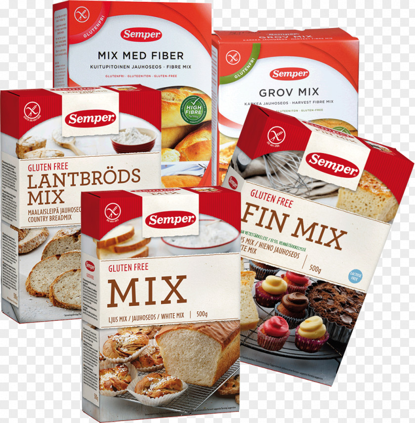 Flour Semper Brödmix Fin Glutenfri Food Gluten-free Diet PNG