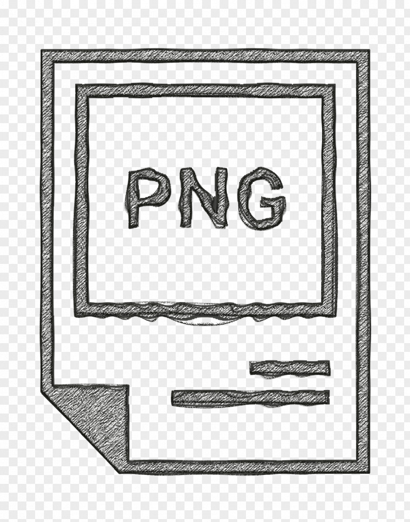 Rectangle Picture Frame Extension Icon File Format PNG