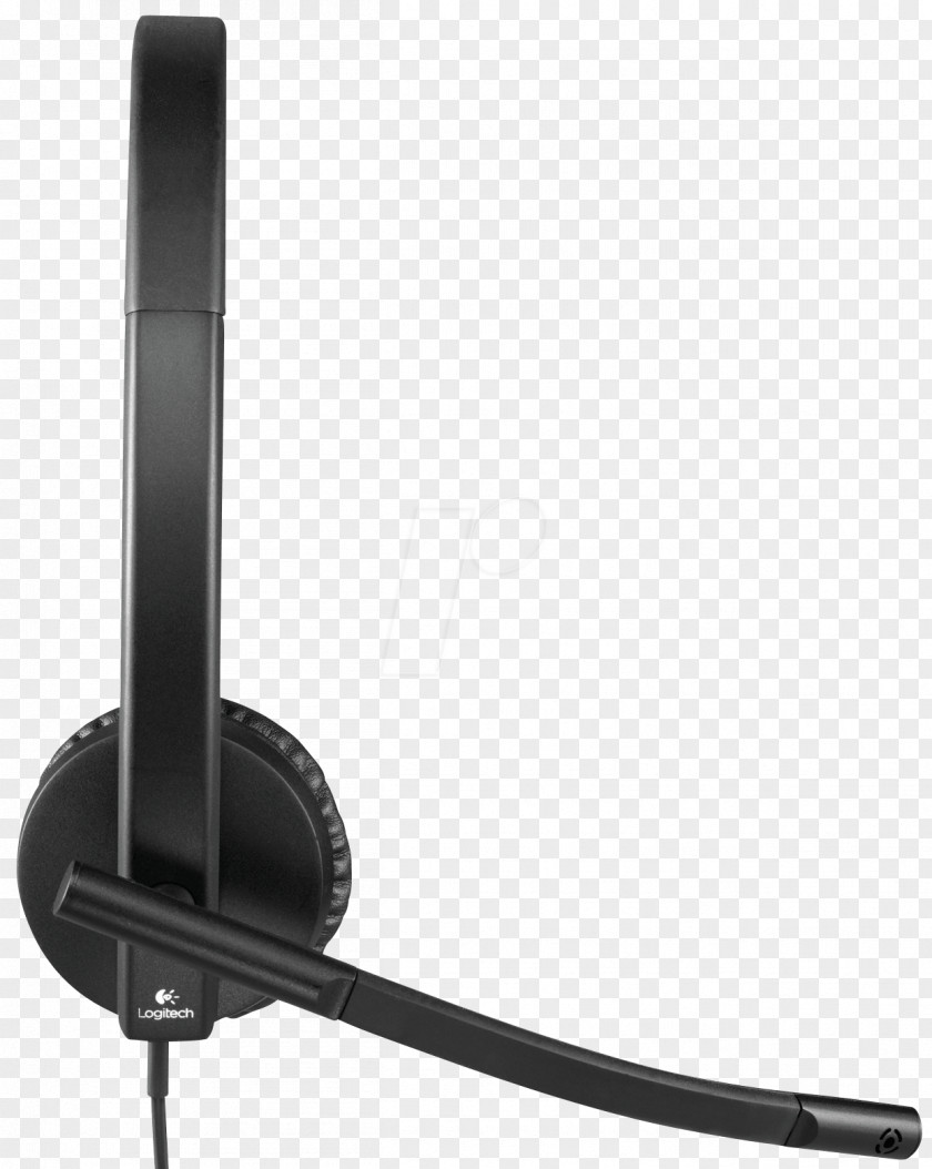 Stereo Microphone Logitech H570e Headphones USB Qconferencing PNG