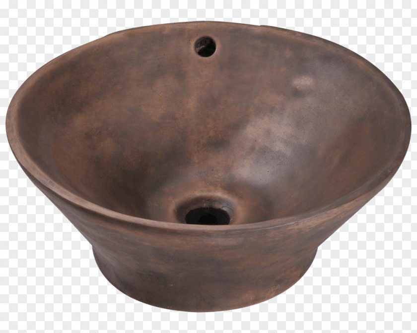 Vessel Sinks Bowl Sink Bronze Polaris Glass Bathroom PNG