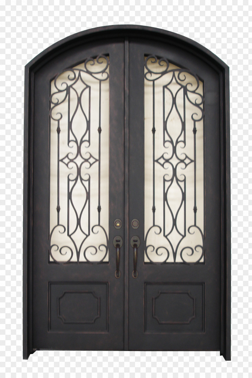 Arch Door Transom Sidelight Iron Price PNG