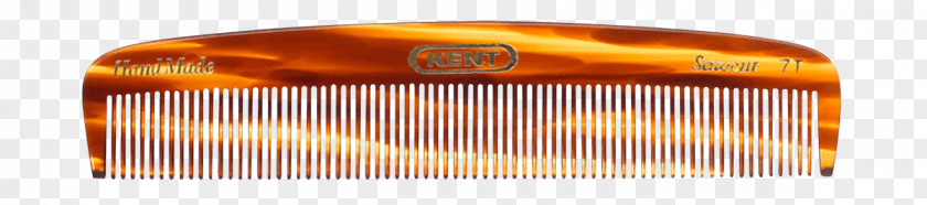 Kent Mustache Comb Hair Product Tortoiseshell PNG