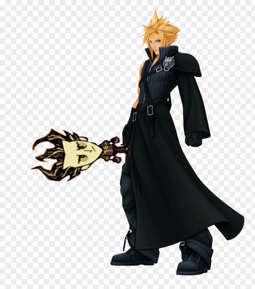 Kingdom Hearts Cloud Strife Sephiroth Yuffie Kisaragi Final Fantasy VII Zack Fair PNG