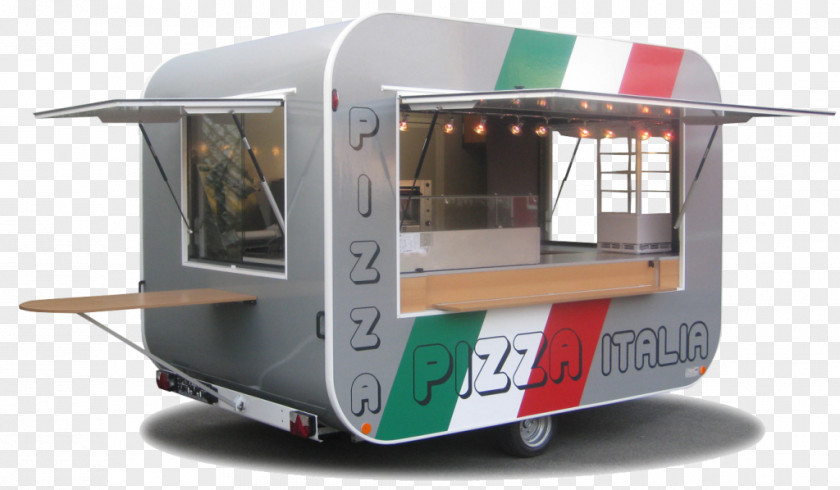 Pizza Semi-trailer Truck Caravan Snack PNG