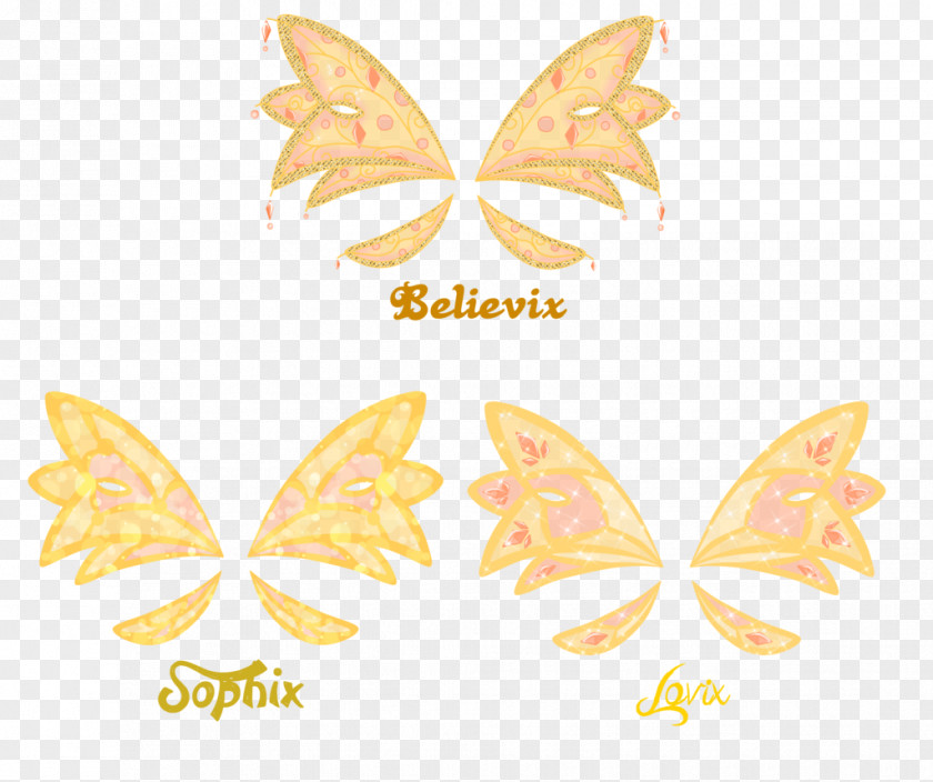 Believix Filigree Brush-footed Butterflies Winx Artist PNG