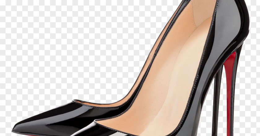 Court Shoe Patent Leather High-heeled Stiletto Heel PNG