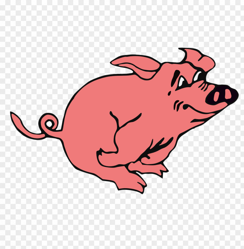 Pig Petunia Drawing Clip Art PNG