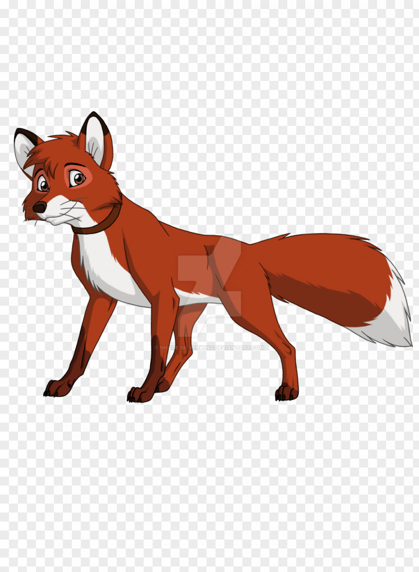 Poster Shading Red Fox Dog Tod Vixey PNG