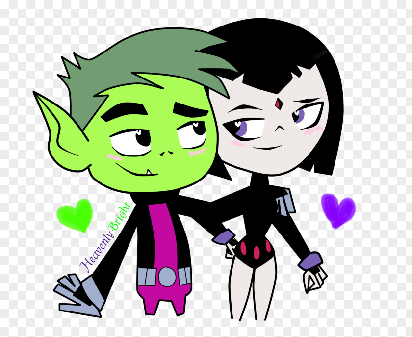 Raven Beast Boy Starfire Rose Wilson Cyborg PNG