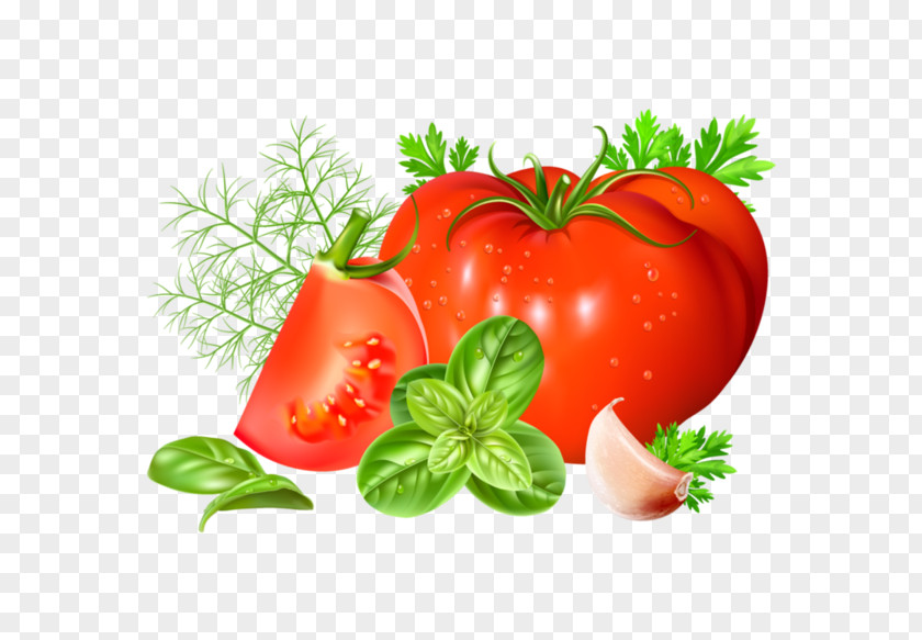 Tomato Natural Foods Leaf Vegetable Garnish PNG