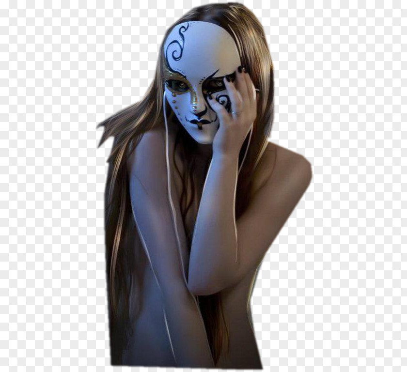 Carnival Masks Women Character Figurine Fiction Facebook PNG