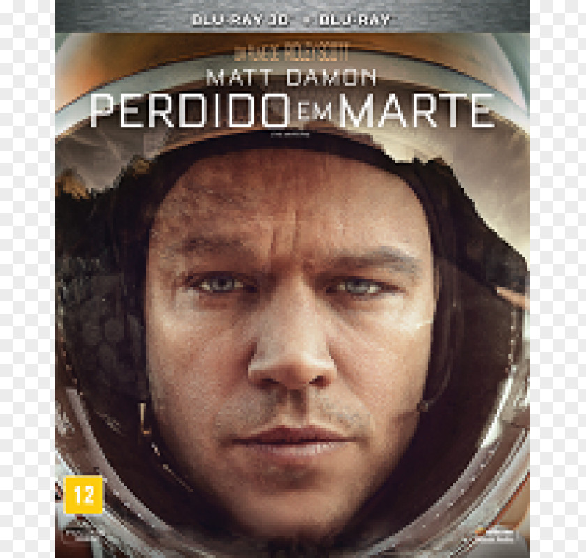 Dvd The Martian Blu-ray Disc Mark Watney Ultra HD Matt Damon PNG