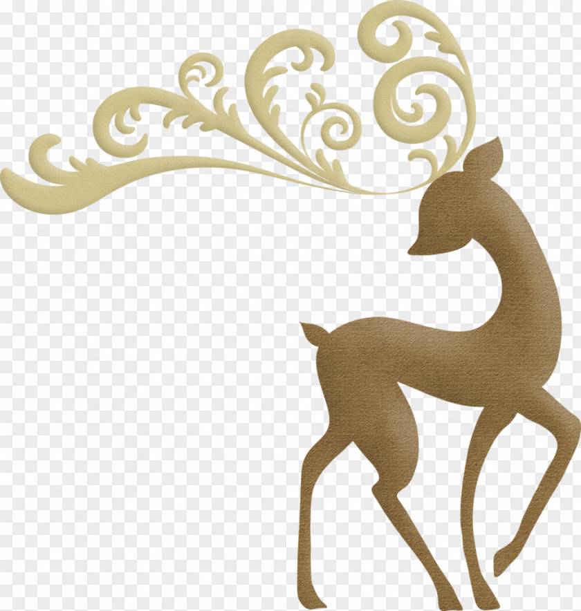 Reindeer Clip Art Christmas Day Openclipart PNG