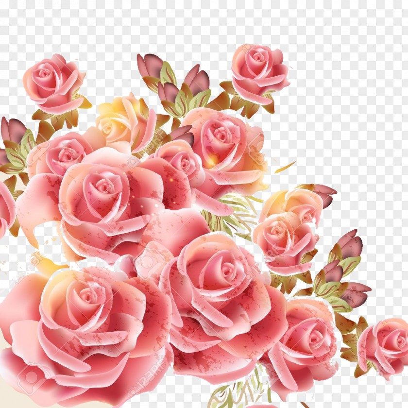 Watercolor Roses Royalty-free Stock Photography Rose Clip Art PNG