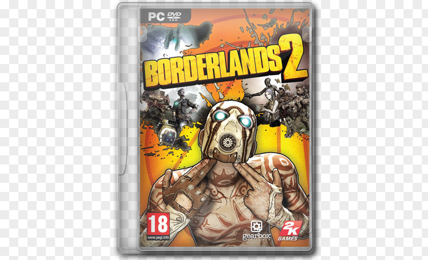 Borderlands 2 Xbox 360 Video Game Gearbox Software, LLC PNG